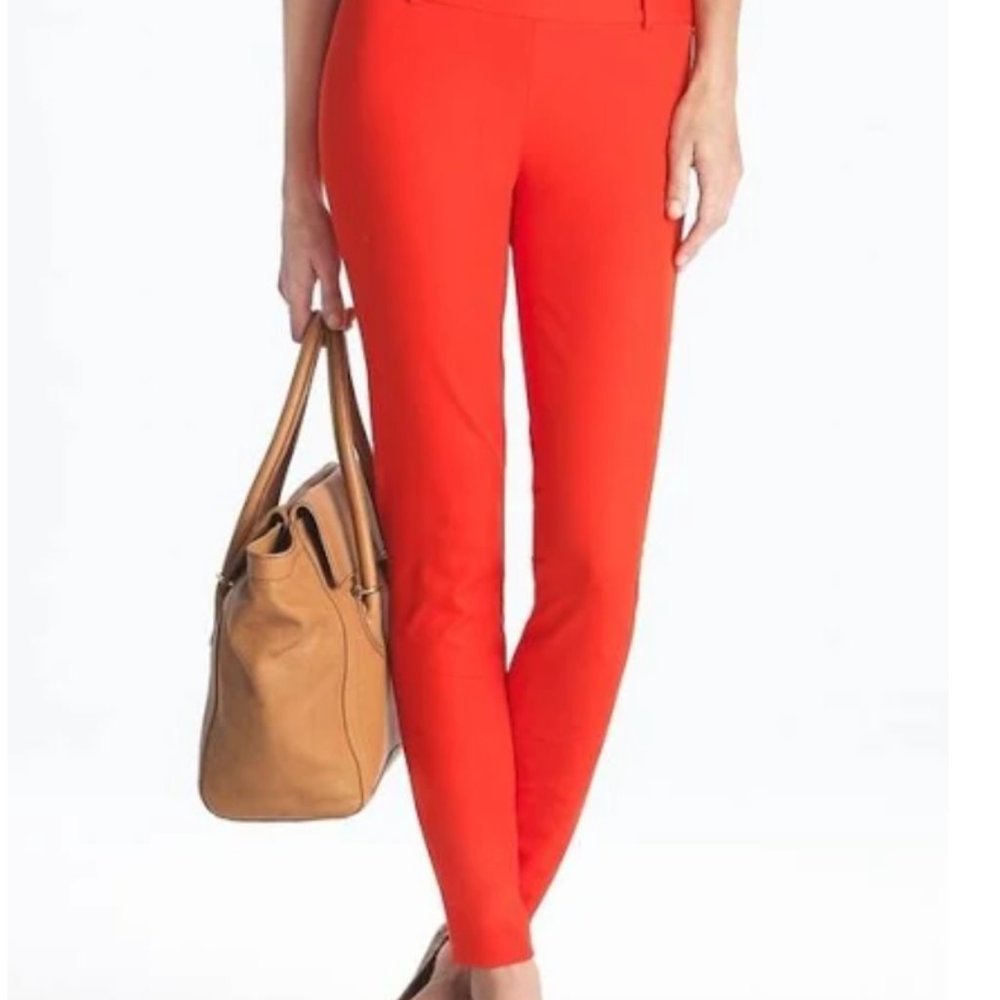 J Crew Minnie red pants